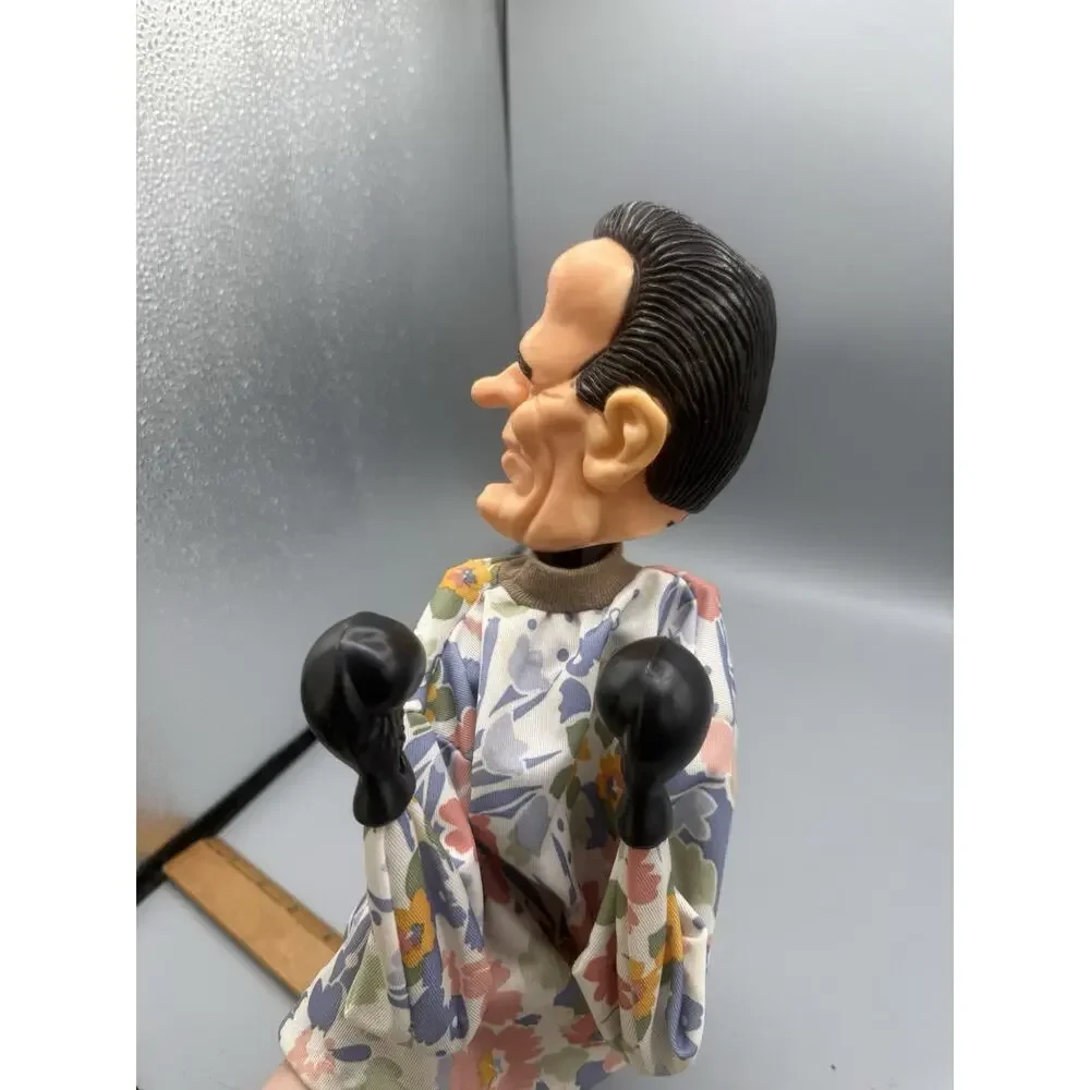 Vintage Richard Nixon Punching Puppet Political Figure Boxing Glove Toy